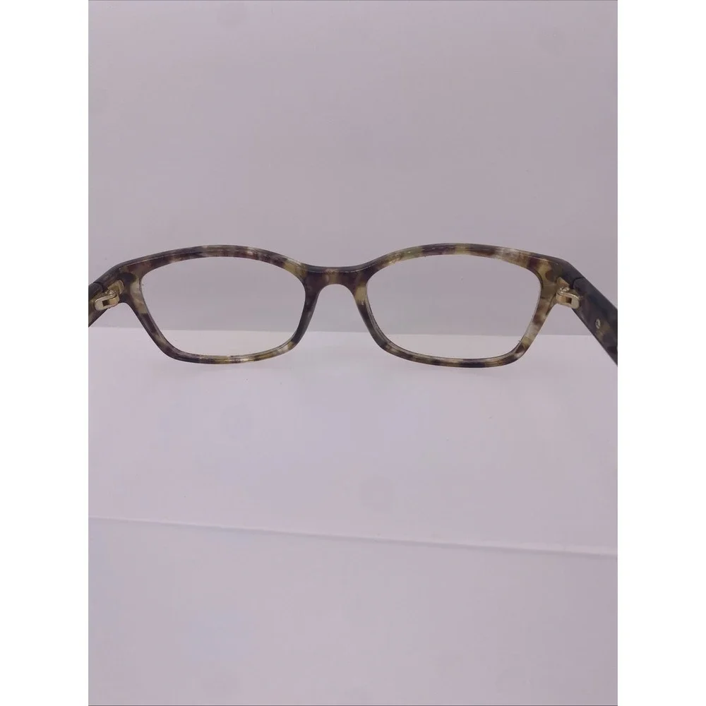 Coach Eyeglasses FRAMES ONLY HC 6065 49-17-135 Confetti Light Brown 378